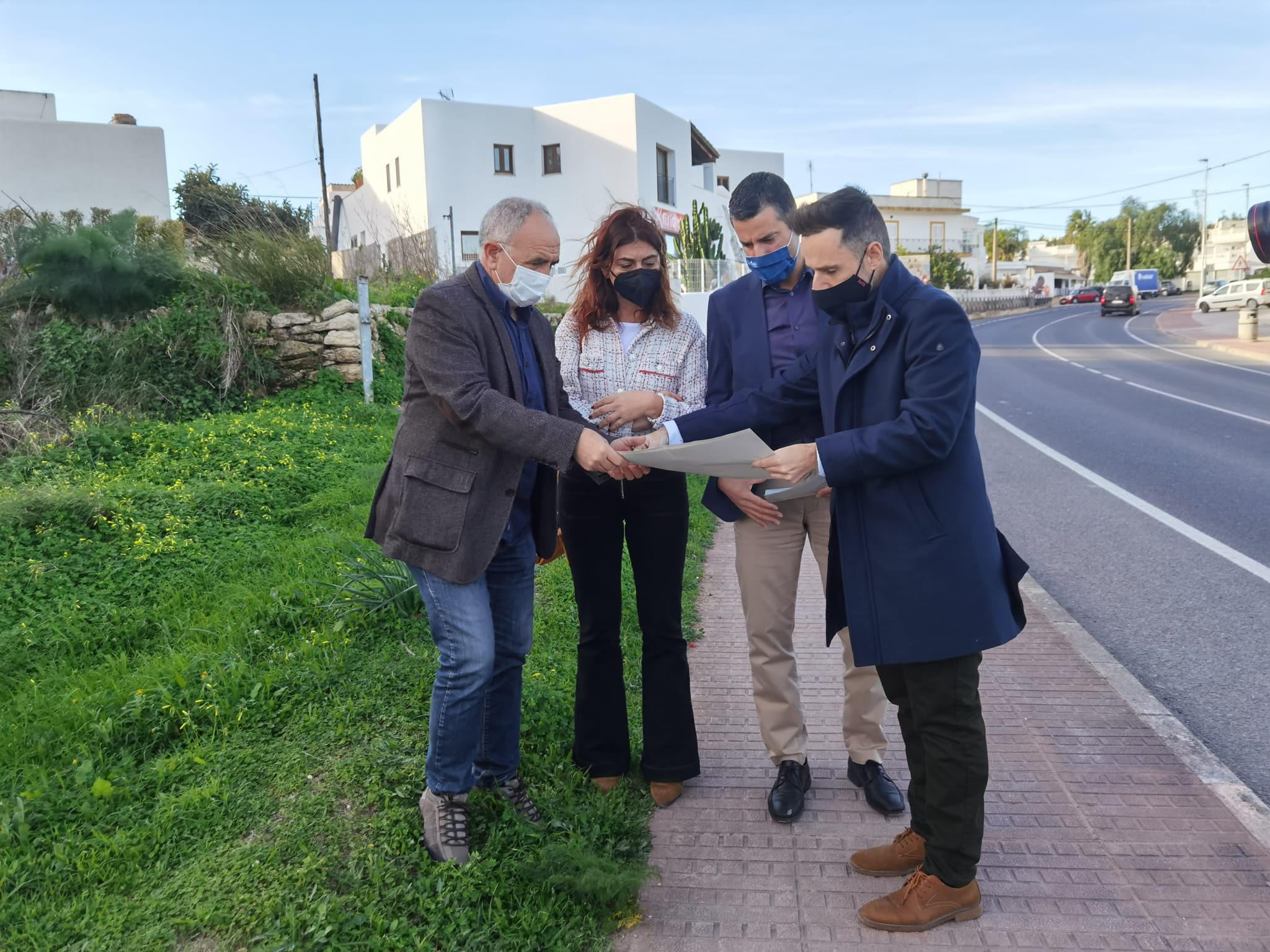 Sant Rafel auf Ibiza soll verkehrstechnisch sicherer werden
