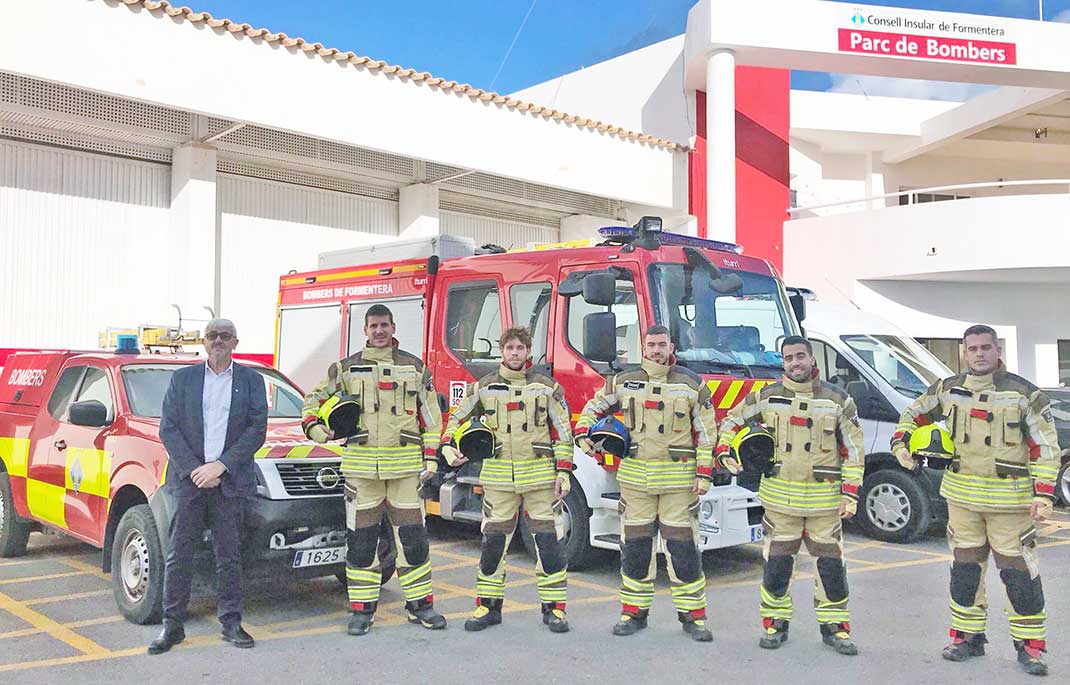 Die Feuerwehr von Formentera