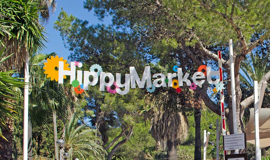 Der Hippie-Markt Punta Arabi auf Ibiza ist berühmt