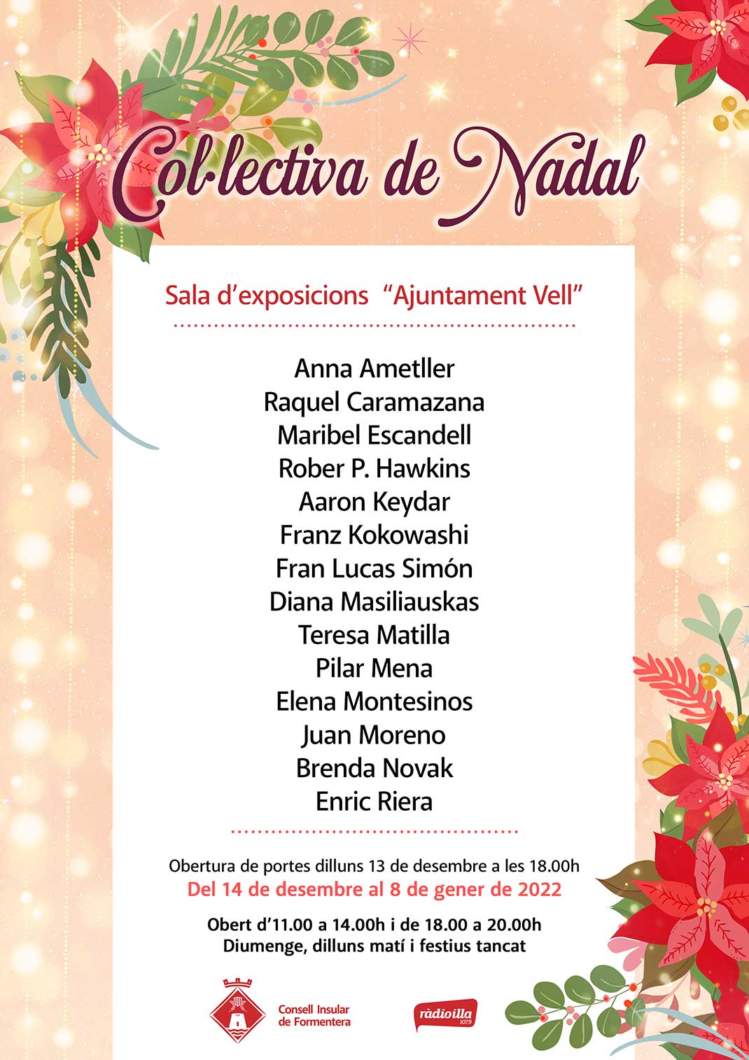 Kunst-Ausstellung zu Weihnachten auf Formentera