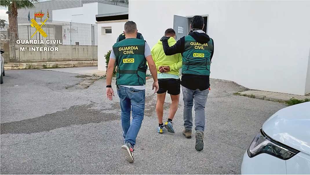 Die Guardia Civil hat einen Drogenboss auf Ibiza festgenommen