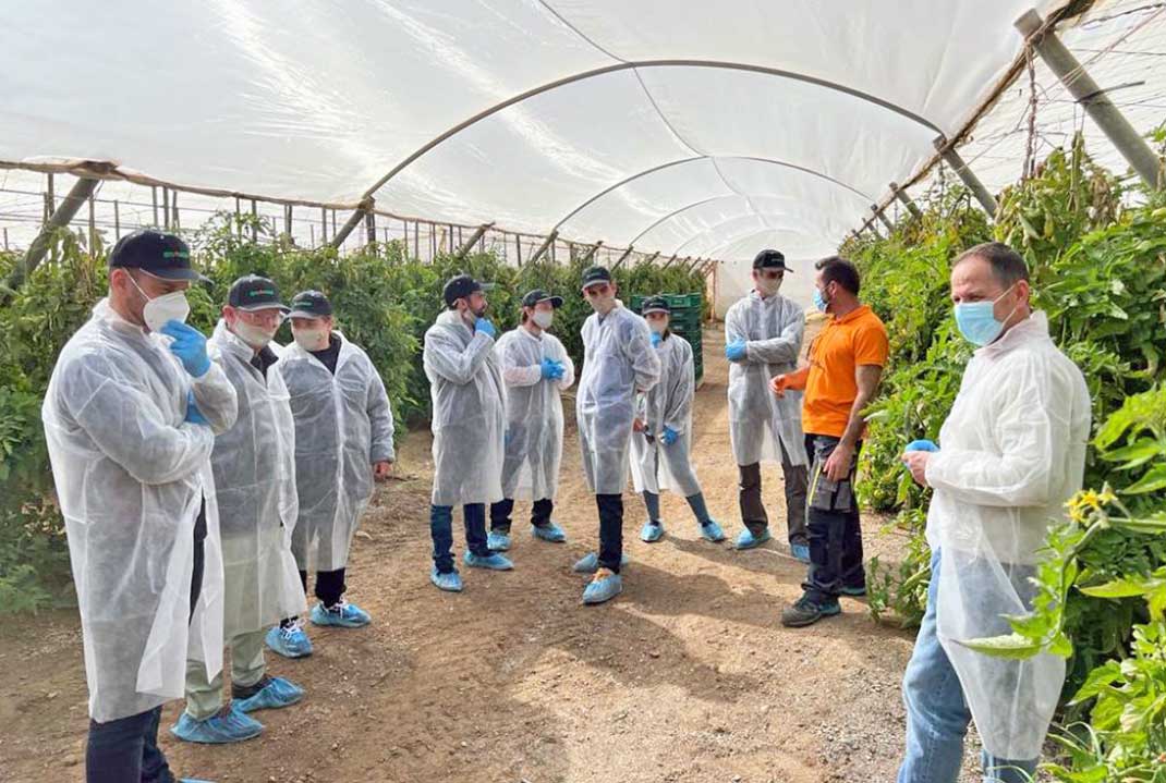 Bauern aus Ibiza sammeln Fachwissen in Murcia