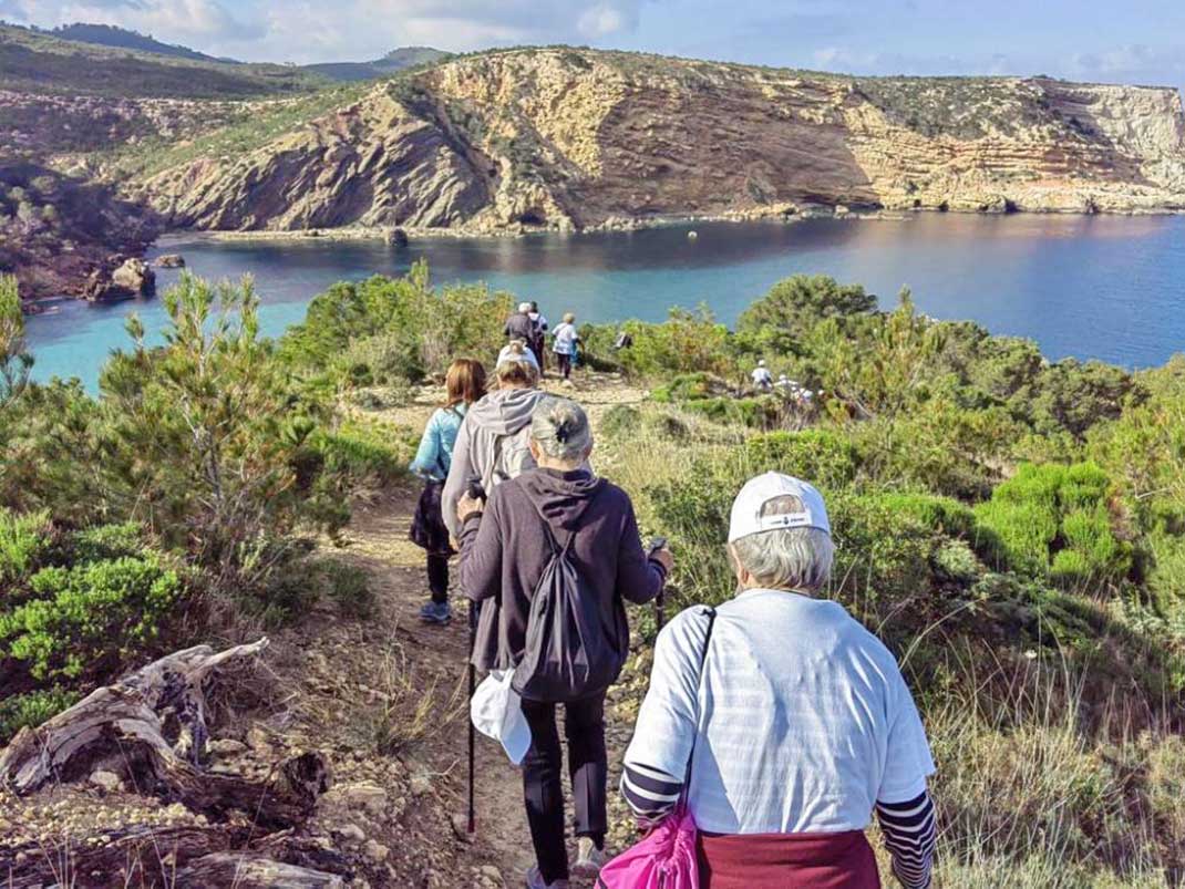 Wandern für Rentner auf Ibiza