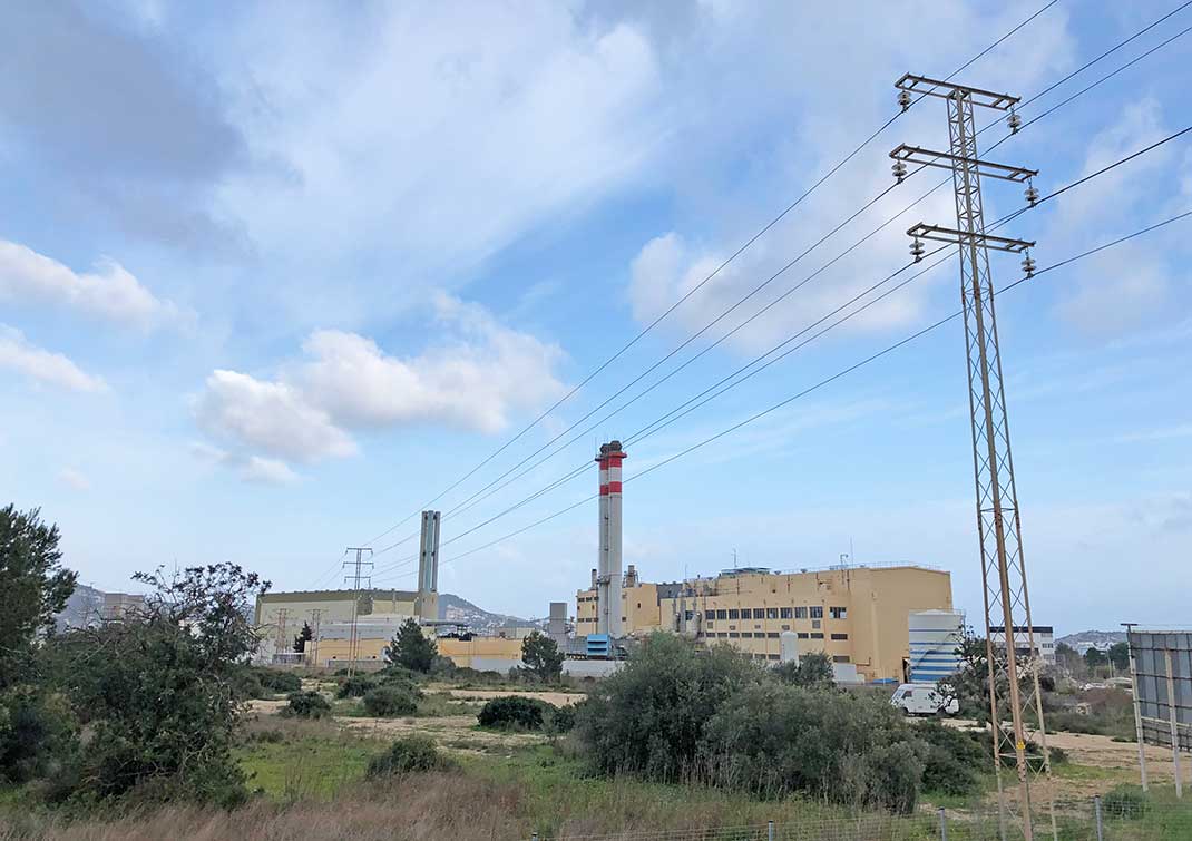 Das Elektrizitätswerk von Ibiza