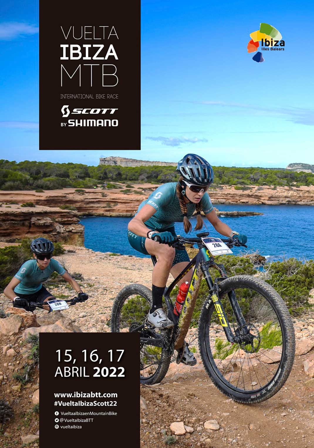 Mountainbike-Rennen auf Ibiza BTT