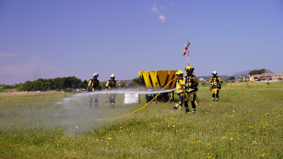 Balearen stellen transportierbares Wasser-Depot vor. Foto: GOIB