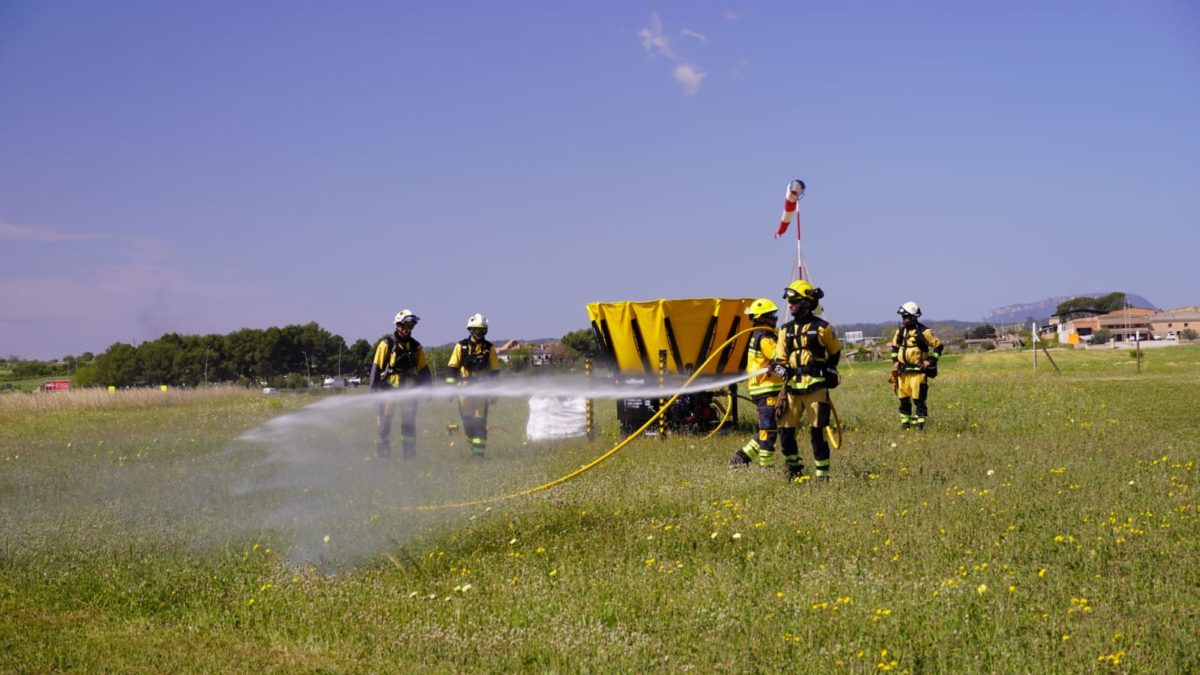 Balearen stellen transportierbares Wasser-Depot vor. Foto: GOIB