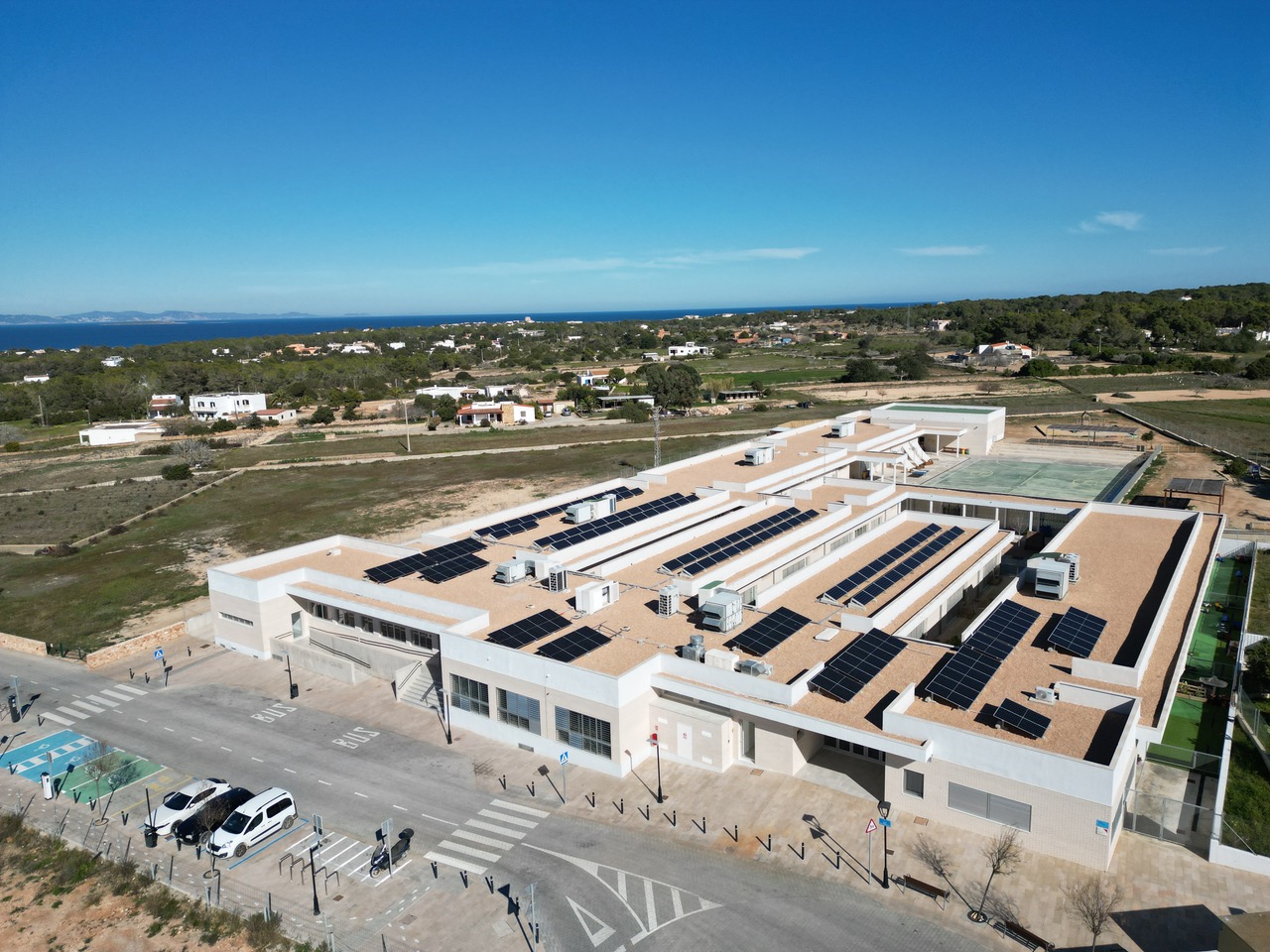 Formentera Sonnenenergie CEIP Sant Ferran Foto ConsellF