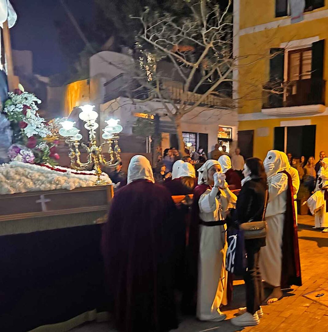 Karfreitag-Prozession auf Ibiza: Foto: IbizaHEUTE/MBA