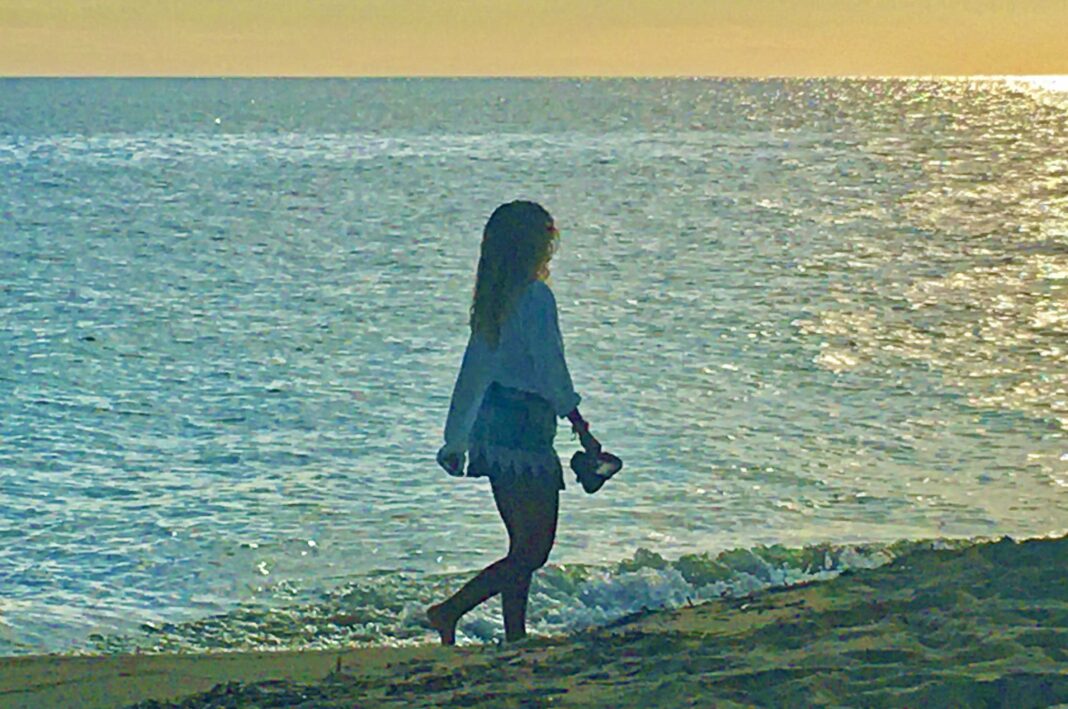 Strandspaziergang m AbendPE