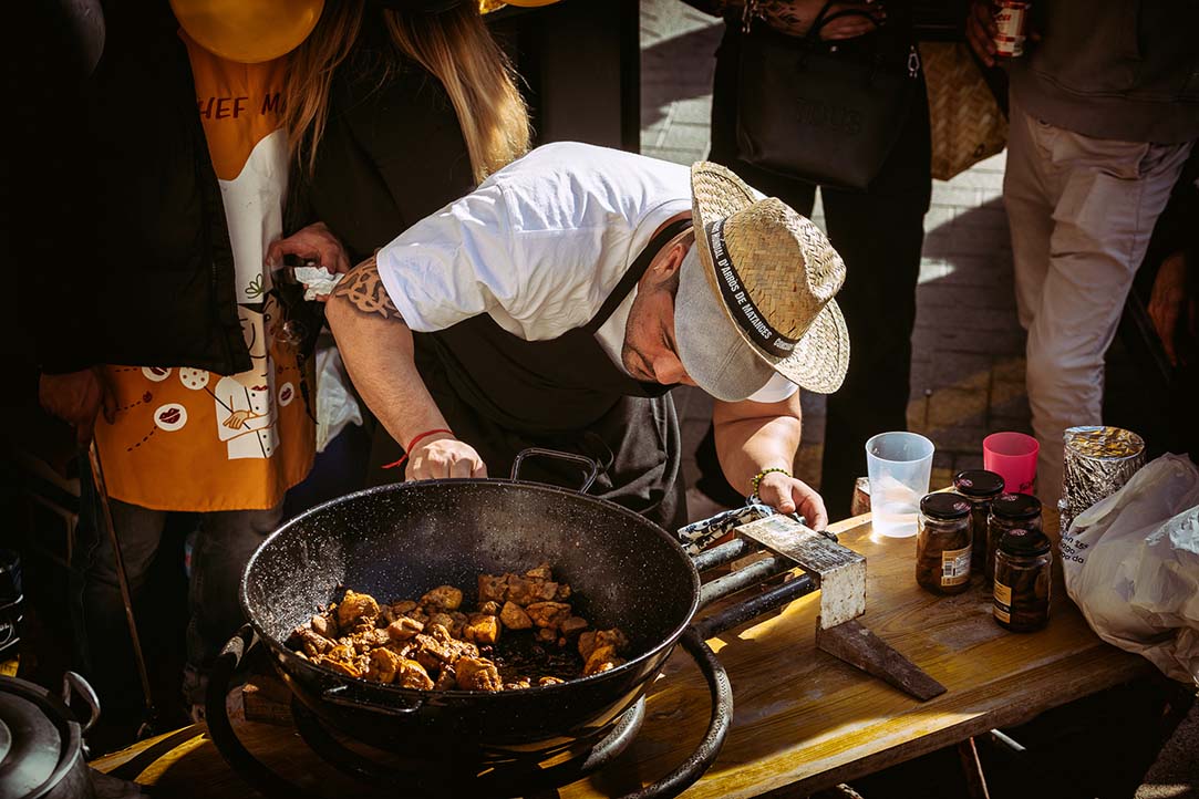 Weltmeisterschaft der Schlachtplatte in Sant Antoni auf Ibiza