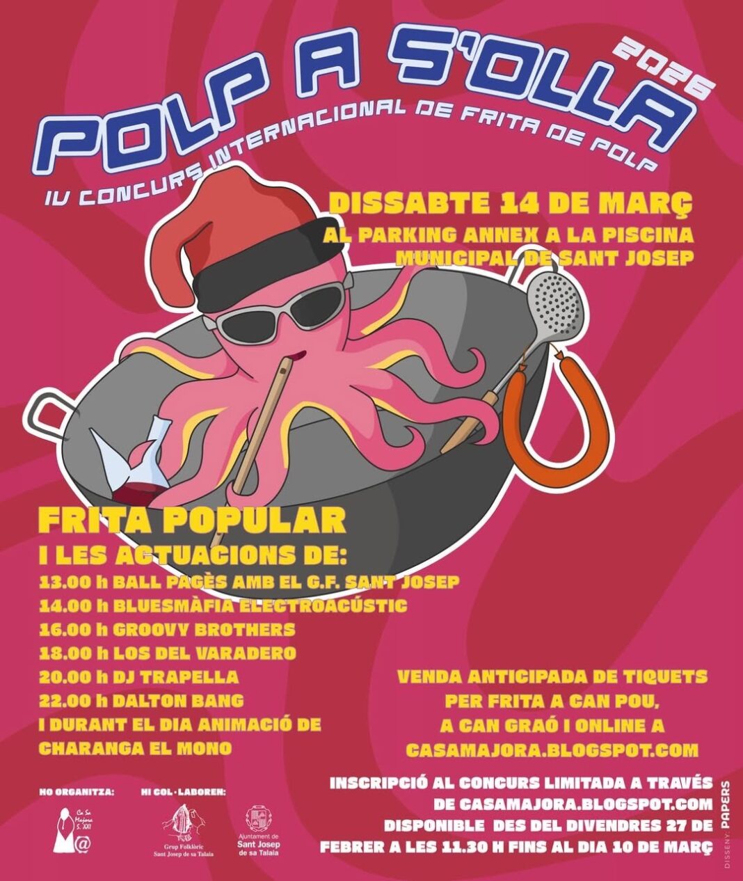 Patronatsfest Sant Josep Ibiza Concurso Frita de pulpo