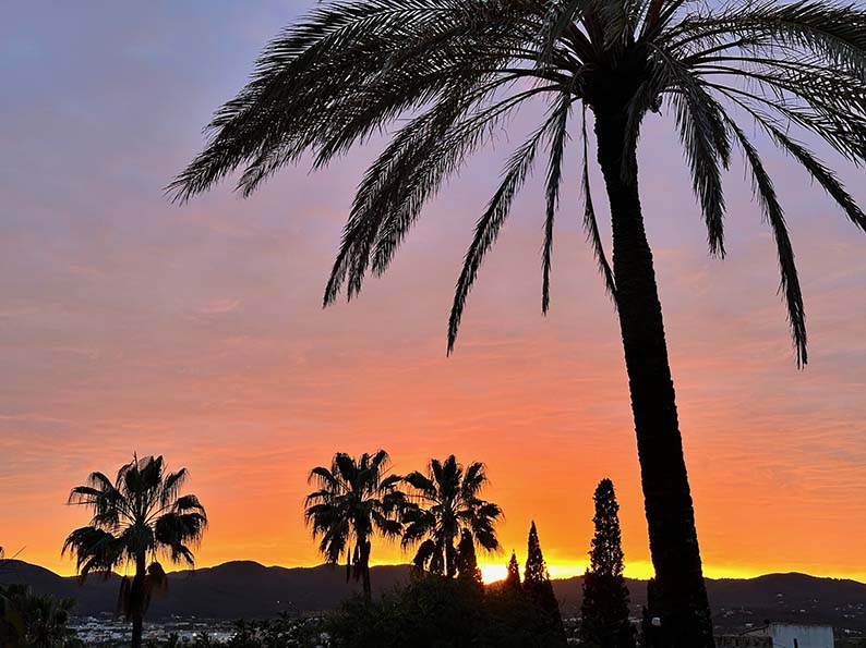 Sonnrnuntrgsng MBA IbizaHEUTE/MBA-Foto, Sonnenuntergang